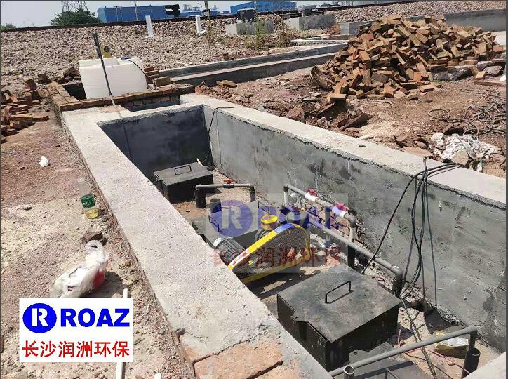 一體化生活污水處理設備在鐵路車站使用中！